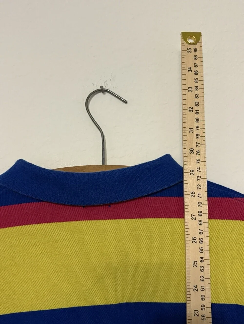 Vintage 90s Polo Ralph Lauren Rainbow Vivid Striped Polo Shirt Size Mens XL